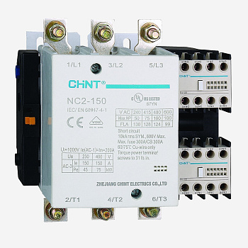 236579 | Контактор NC2-150 150А 110В/АС3 50Гц, Chint