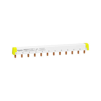 A9XPH312 | Шинка гребенчатая 3p, 100А, 12 модулей по 18мм, Schneider Electric