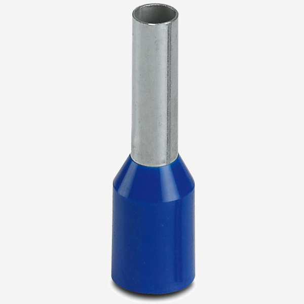 ID H 2.5/8/14 | Наконечник изолированный H 2.5/8/14, синий (уп.-100шт.), Clims
