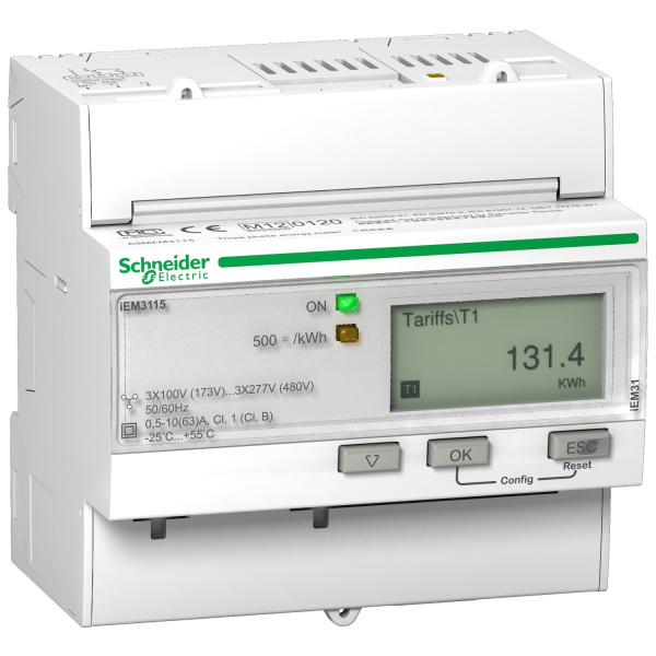 A9MEM3115R | Счетчик электроэнергии iEM3115, Schneider Electric