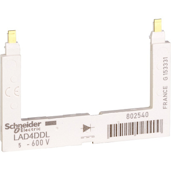 LAD4D3U | Ограничитель перенапряжения, диод, 24…250В DC, Schneider Electric