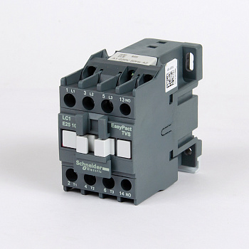 LC1E2510M5 | Контактор, серия EasyPact TVS, 3P, 25А, 1НО, управление 220В AC, Schneider Electric