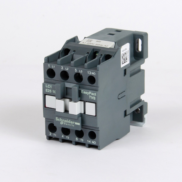 LC1E2510M5 | Контактор, серия EasyPact TVS, 3P, 25А, 1НО, управление 220В AC, Schneider Electric