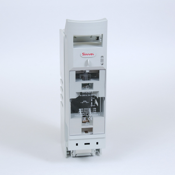 SV250-1 | Горизонтальный ПВР, 250 A, 1P, NH1, M10 винты, Sinvel 
