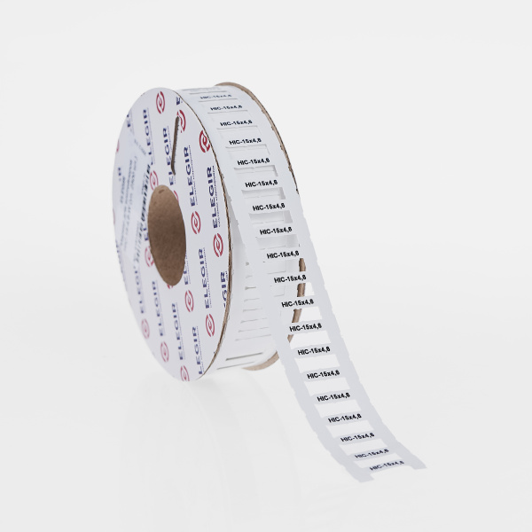 418154602  | Маркер для контейнеров HIC-15х4,6-W (рулон - 2500 шт.), Elegir 