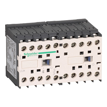 LC2K09105E7 | Контактор реверсивный, серия Tesys K, 3P, 9 А, AC3, 1 НО, 48В AC, На печатную плату, Schneider Electric