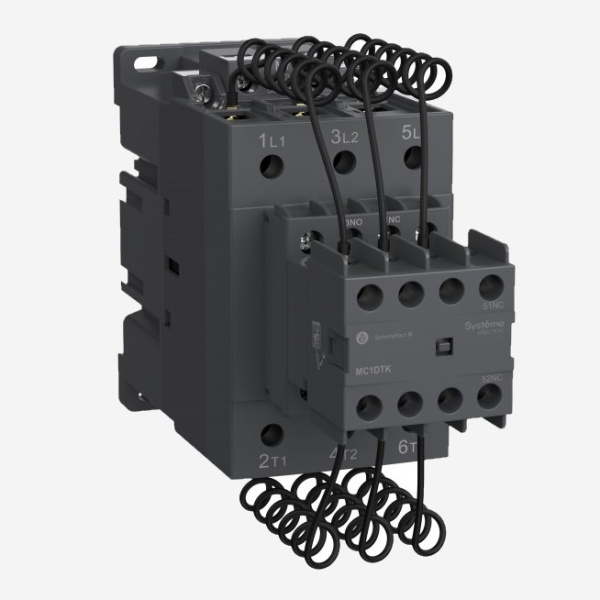 MC1DTKM7 | КОНТАКТОР MC1D ДЛЯ КОНДЕНСАТОРНЫХ БАТАРЕЙ 40 КВАР 1НО/2НЗ 220V 50/60ГЦ, Systeme Electric