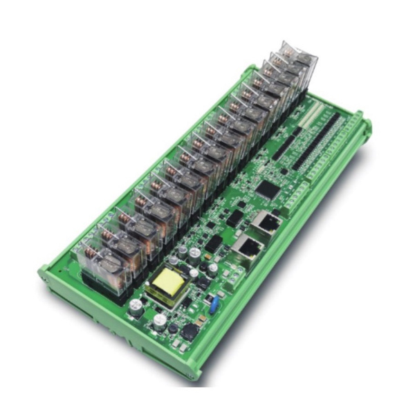 GR10-1616ERE-BD | Плата расширения ведомая EtherCAT 16 дискретных входов 16 релейных выходов, 2 аналоговых входа, винт, Inovance