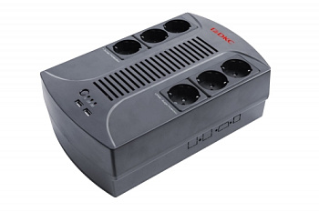 dkcINFOPDU600 | Линейно-интерактивный ИБП Info PDU, 600 ВА/360 Вт,1/1,6xSchuko,USB для зарядки (2),USB + RJ11,1x7Aч, DKC