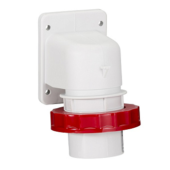 83858 | Вилка скрытой установки, винтовое соеденение, 16А, 3P+E, IP67, 380В, Schneider Electric