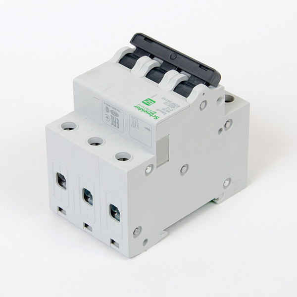 EZ9F34310 | Easy9, 3p, 10А, кривая C, 4,5кА — Автоматический выключатель, Schneider Electric