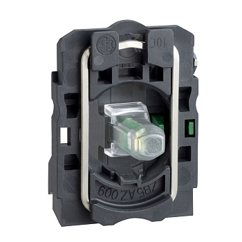 ZB5AW0G41 | Корпус кнопки с подсветкой, 110В AC, красная, 1НО, Schneider Electric
