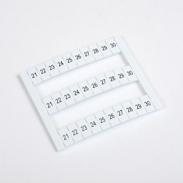 1060312 OD10-1,5 | Горизонт. марк-ка (21-30), для MRK 1,5. MRK 2,5S. OPK 1,5. OPK2,5S. 1 лист - 30 шт., Onka 