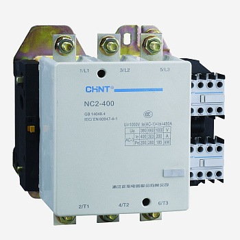 236145 | Контактор NC2-400 400А 110В/АС3 50Гц, Chint