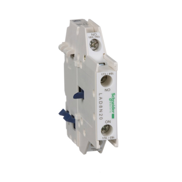 LAD8N02 | Блок дополнительных контактов, 2 НЗ, боковой монтаж, Schneider Electric