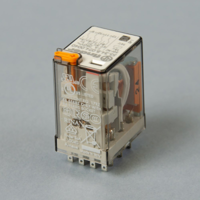 553480240040 | Универсальное реле, серия 55, 24В AC, 7 А, 4CO, Finder