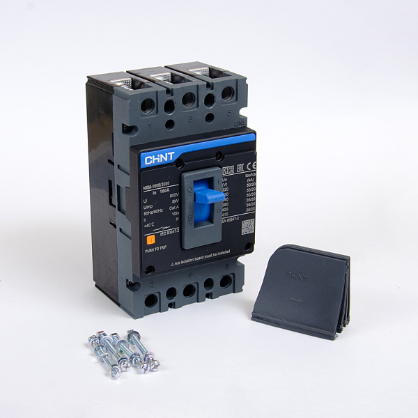 131364 | Автоматический выключатель NXM-160S/3P 160А 36кА, Chint