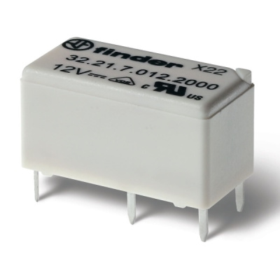 322170124300 | Субминиатюрное реле,серия 32, 12В DC, 6А, 1NO, Finder
