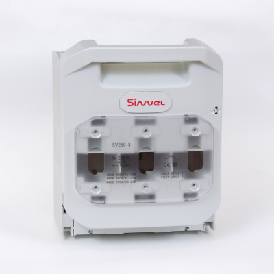 SV250-3B | Горизонтальный ПВР, 250 A, NH1, 3P, монтаж на шины, Sinvel 