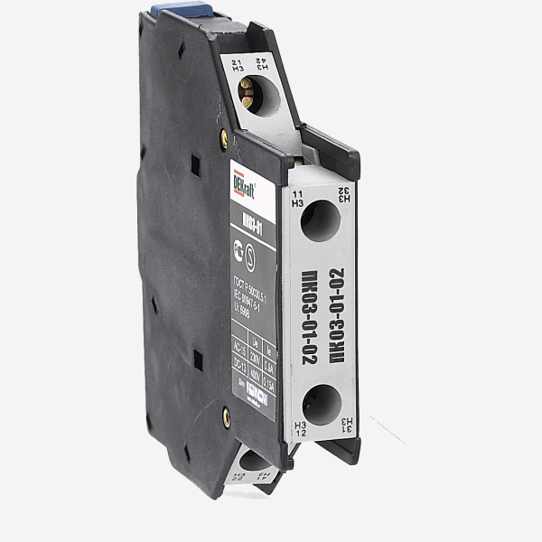 24110DEK | Приставка контактная боковая дополнительные контакты 2НЗ ПК-03, Dekraft