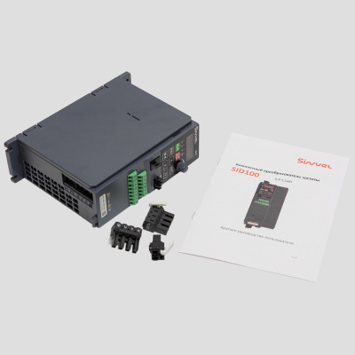 SID100-1R5-3B | Преобразователь частоты SID100, 1,5кВт - 150%, 3ф 380В, тормозной модуль, Sinvel