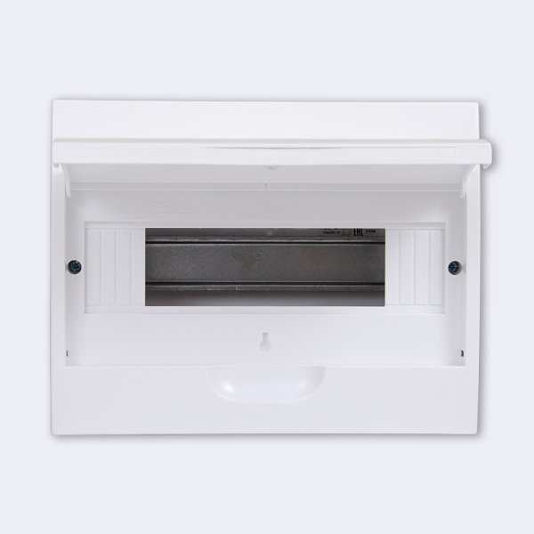 EZ9E112P2SRU | City9 Box корпус навесной с белой дв. 1ряд/12мод, Systeme Electric
