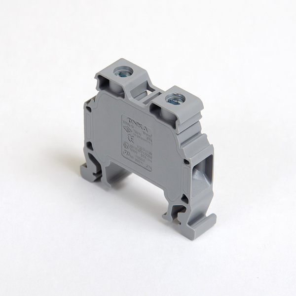 1010042 MRK 10 | Клеммник на DIN-рейку 10мм.кв. (серый), 1042, Onka 