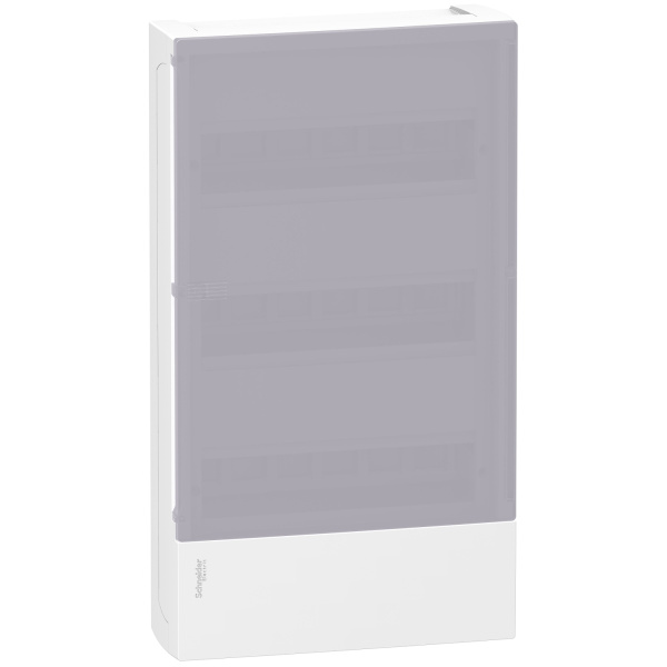 MIP12312S | Щиток навесной Mini Pragma 3 ряда/36 модулей, прозрачная дверь, Schneider Electric