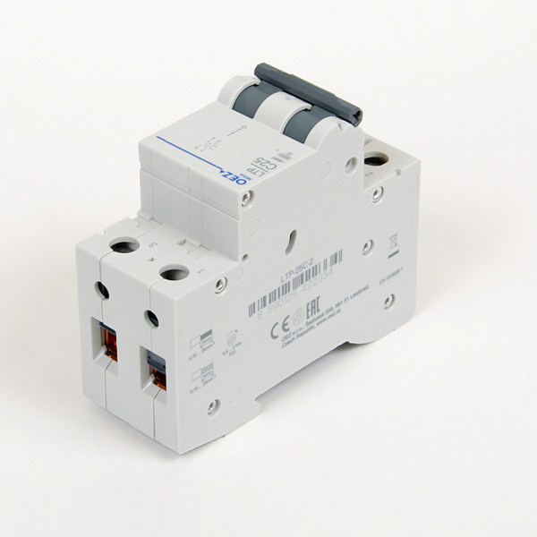 OEZ:42233 | Автоматический выключатель Minia LTP 2п 25А, кривая C, 6кА, OEZ
