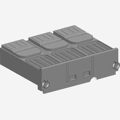 SPC-STC3-04-06 | КОРОТКАЯ КЛЕММНАЯ ЗАГЛУШКА ДЛЯ 3P (400-630), Systeme Electric