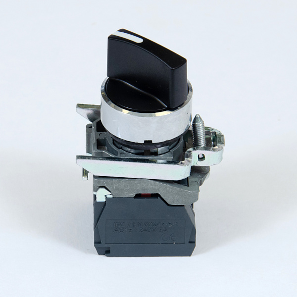 SB4BD25 | Переключатель 2-позиционный, фиксация, 1НО+1НЗ, Systeme Electric