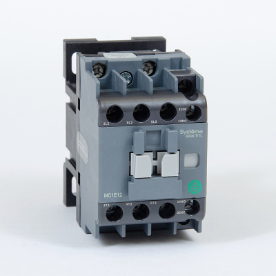 MC1E12M7 | КОНТАКТОР MC1E 3P 12A НО+НЗ 220V/230V 50/60ГЦ (LC1E1210M5), Systeme Electric