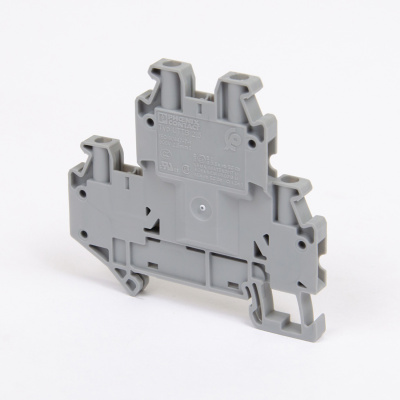 3044636 | UTTB 2,5 | Проходная клемма 2-х ярусная UTTB 0,14…4мм², 24 А винтовой зажим, Phoenix Contact 
