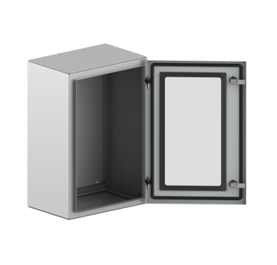 12.060.060.28 | Шкаф настенный АС с МП, стеклянная дверь Ш:600 В:600 Г:280 мм, МКТ
