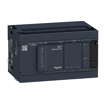 TM241C24R | Программируемый логический контроллер Modicon M241 24IO, Schneider Electric