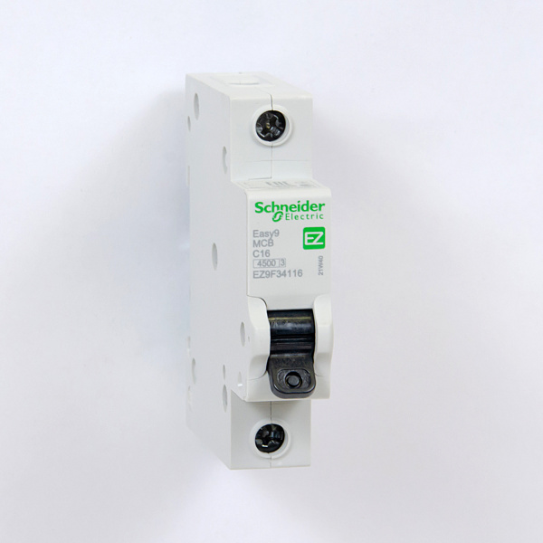  | Easy9, 1p, 16А, кривая C, 4,5кА — Автоматический выключатель, Schneider Electric