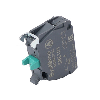SBE101 | Контактный блок, 1НО, для серии SB4 и SB5, Systeme Electric