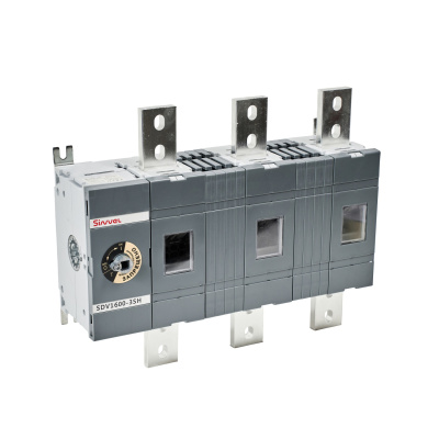 SDV1600-3SH | Выключатель-разъединитель, 1600 А, 3Р, видимый разрыв, межпол расст 140мм, шток 280мм, Метал ручка, Sinvel