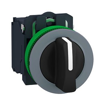XB5FD53C0 | Переключатель 3 положения, ± 45° с возвратом, 2НО, С0, Schneider Electric