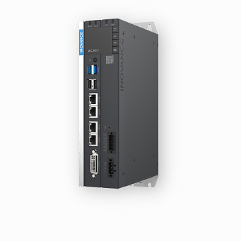 AC801-0221-U0R0 | ПЛК AC801, Intel Celeron 1.6 GHz, DDR 4 GB, SSD 64 GB, EtherCAT, LAN x4, USB2.0 x2, USB3.0 x2, RS485, 
