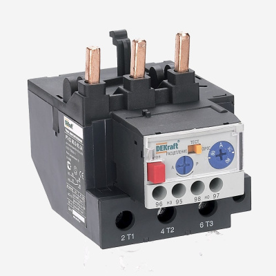 23123DEK | Реле электротепловое для контакторов 40-95А 18,0-25,0А РТ-03, Dekraft