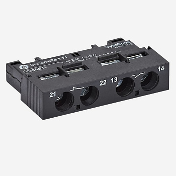 GMAE20 | ДОПОЛНИТЕЛЬНЫЙ БЛОК КОНТАКТОВ GM2/GM3 2НО ФРОНТАЛЬНЫЙ (GVAE20), Systeme Electric
