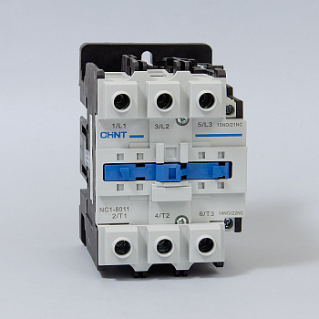 222935 | Контактор NC1-8011 80А 230В/АС3 1НО+1НЗ 50Гц, Chint