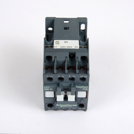 LC1E0910M5 | Контактор, серия EasyPact TVS, 3P, 9А, 1НО, управление 220В AC, Schneider Electric