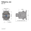 836852 | Контактор NXC-32 3P 32A AC220B (50Гц) 1НО+1НЗ, Chint