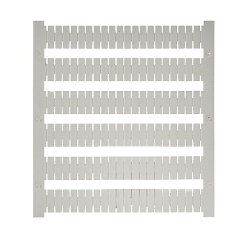 ZB3.5(blank)  | Маркировка верхняя горизонтальная для клемм 1.5 кв.мм, пустая (1 лист = 120 шт.), Clims 