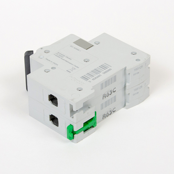 EZ9F34263 | Easy9, 2p, 63А, кривая C, 4,5кА — Автоматический выключатель, Schneider Electric