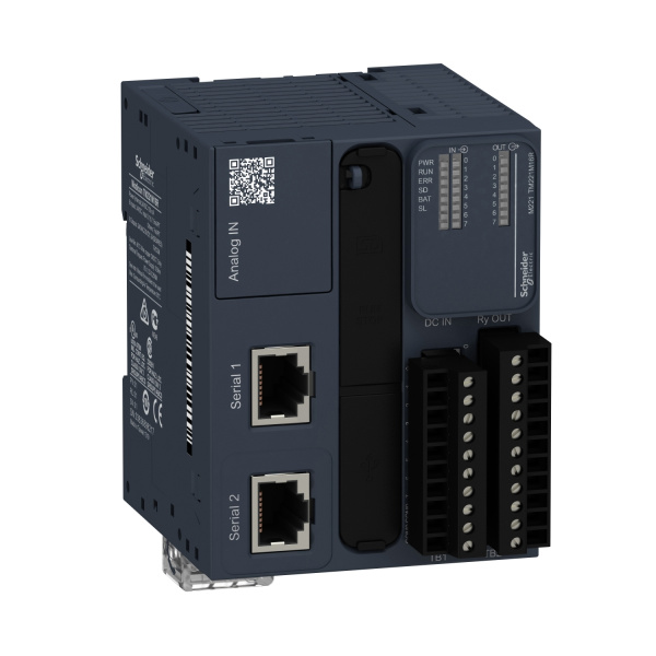 TM221M16R | Программируемый логический контроллер Modicon M221 16IO, Schneider Electric