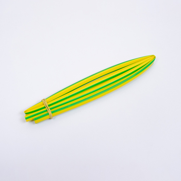 NA201_9,5_Y/G | Термоусадочная трубка 9,5/4,8, желто-зеленая, Clims